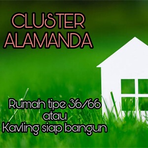 Rumah Non KPR 74 Cluster Alamanda